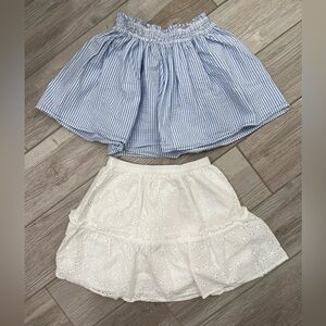 Crewcuts Skirts Size 8 100% cotton lot of 2, like new